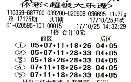 福建彩友两年前爱上体彩 两年后擒大乐透565万