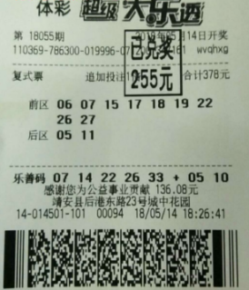 大乐透未中奖乐善奖来弥补