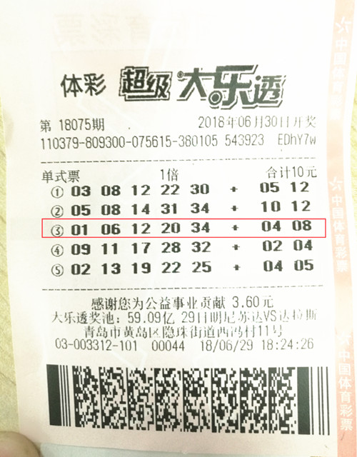 机选中大乐透16万 山东青岛幸运儿带全家度假